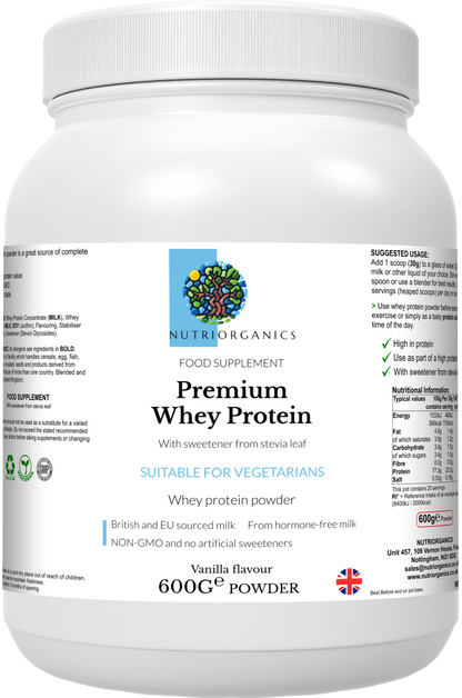 Premium Whey Protein (Vanilla)